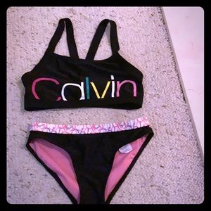 Calvin Klein Girls Bathing Suit